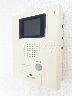 セキュリティ　モニター付きインターホンです。