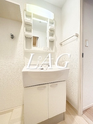 洗面設備　洗面台です。