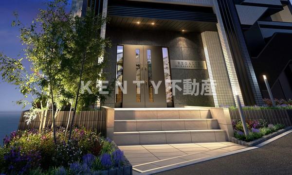 エントランス　落ち着いたエントランスです