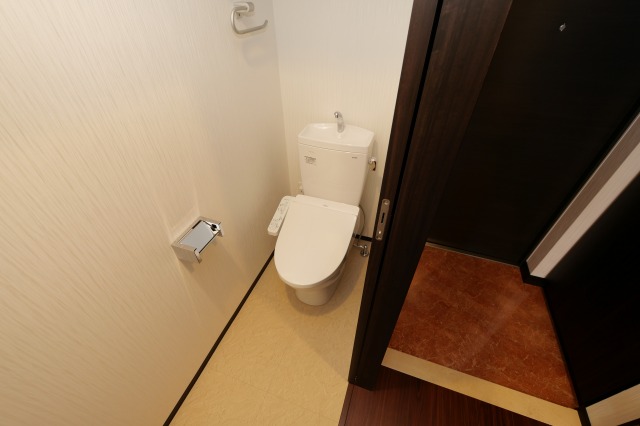 トイレ　ゆったりとした空間のトイレです