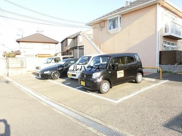 駐車場　駐車しやすい！