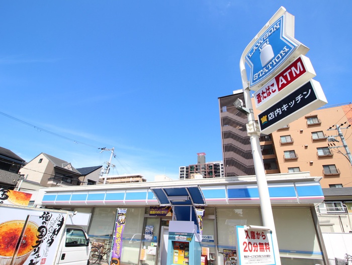 コンビニ　ローソン大今里西３丁目店（コンビニ）まで123m