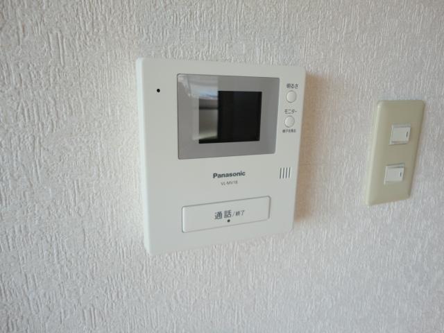 セキュリティ　ＴＶモニターホン付きで安心です