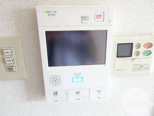 セキュリティ　訪問チェックができるモニターホン♪
