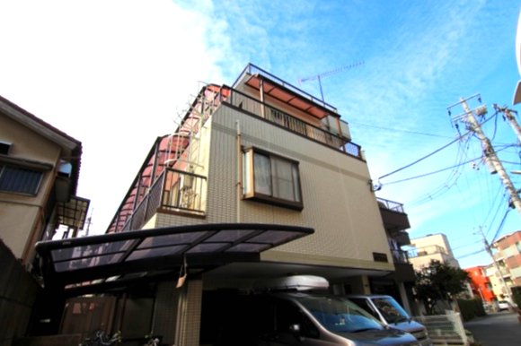 建物外観　元住吉駅徒歩2分・ブレーメン商店街まで徒歩1分♪