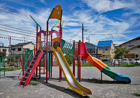 公園　細田三丁目せせらぎ公園（公園）まで250m