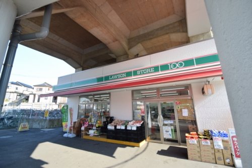 コンビニ　100円ローソン市川大野（コンビニ）まで133m