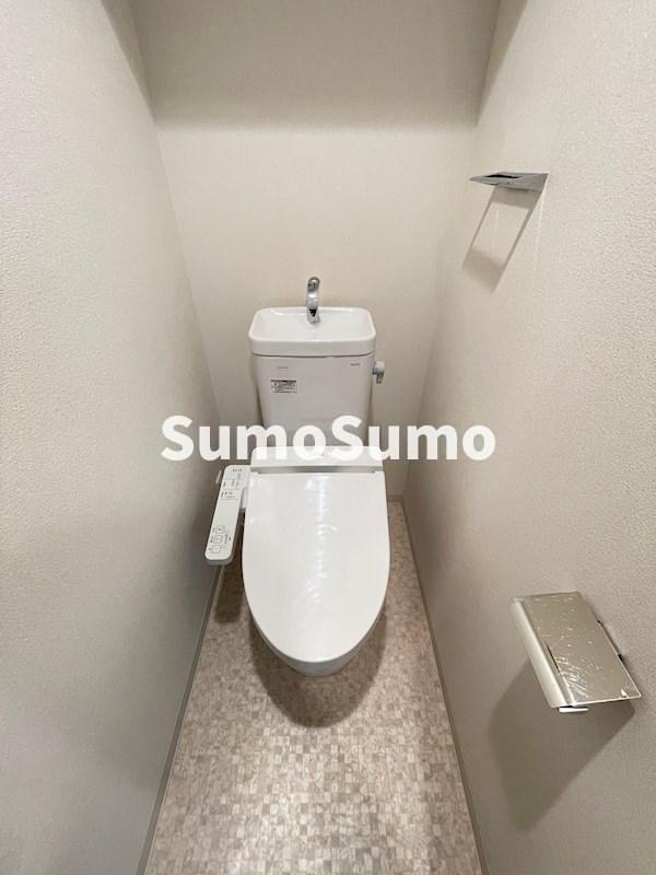 トイレ　ゆったりとした空間のトイレです