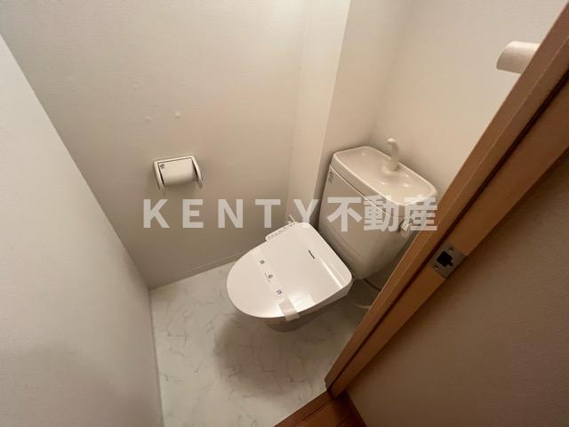 トイレ　ゆったりとした空間のトイレです