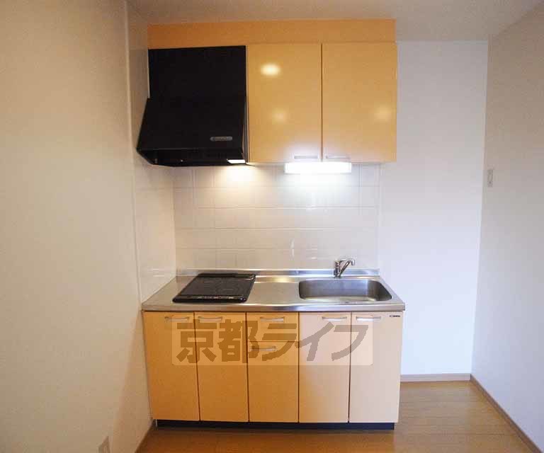 キッチン　２口コンロ付き