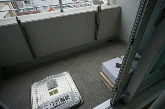 バルコニー　同タイプ部屋　参考写真です