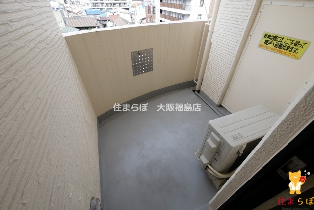 バルコニー　日常使いを想像しながら