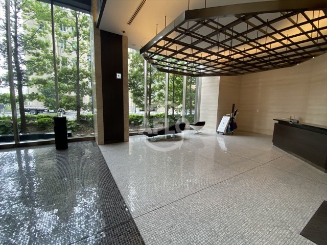 ロビー　パークタワー北浜　ロビー