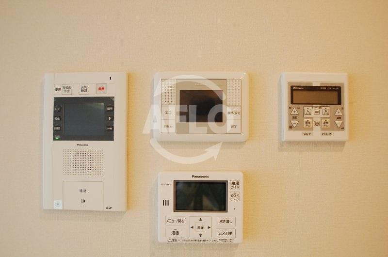 セキュリティ　パークタワー北浜　TVモニター付きインターホン
