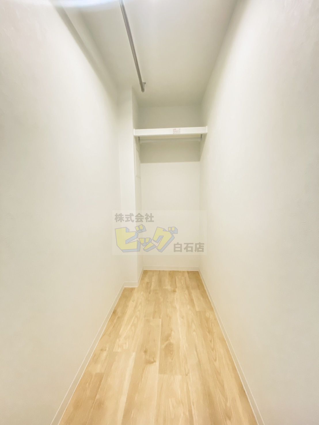 収納　広々ウォークインクローゼット完備しています♪