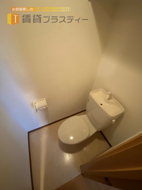 トイレ　清潔感のあるトイレです。