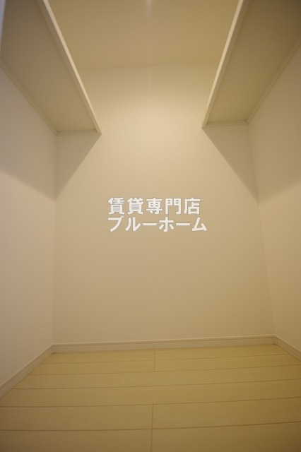 収納　大容量のウォークインクローゼット！