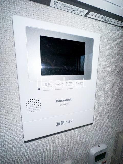セキュリティ　訪問者が分かるので安心ですね
