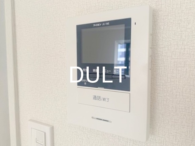 セキュリティ　モニター付きインターホンです。