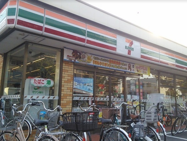コンビニ　セブンイレブン川崎四谷上町北店（コンビニ）まで743m