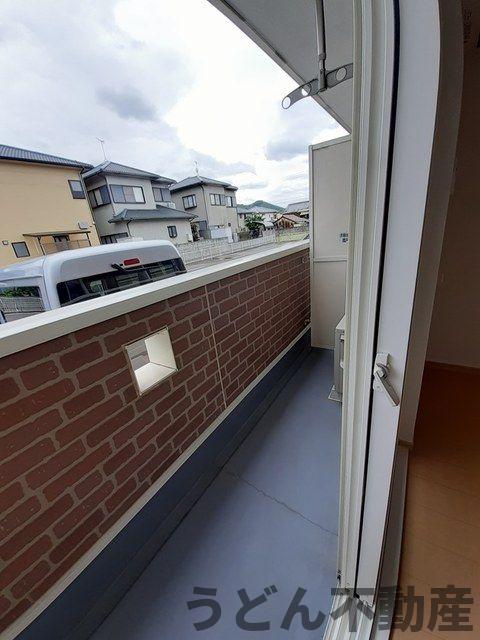 バルコニー　うどん県のお部屋探しはうどん不動産へ うどんちゃんとLINE
