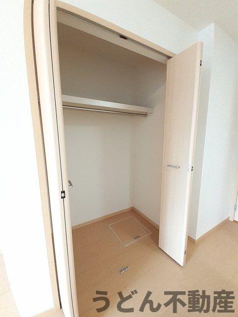 収納　うどん県のお部屋探しはうどん不動産へ うどんちゃんとLINE