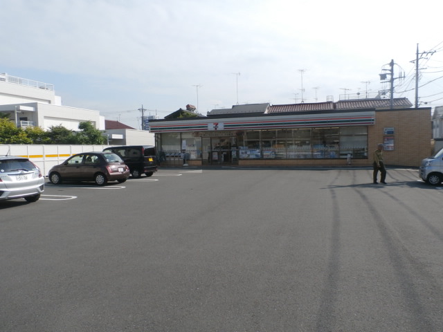 コンビニ　セブンイレブン 川崎登戸西店（コンビニ）まで595m