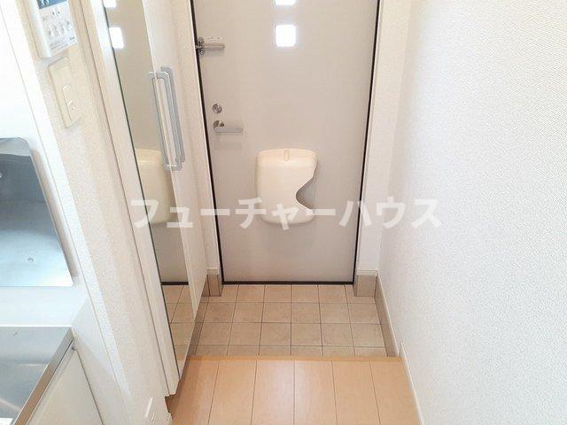 玄関　明るい玄関です