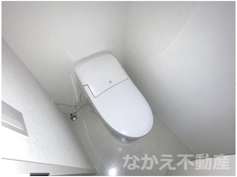 トイレ　ゆったりとした空間のトイレです