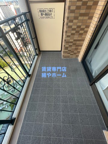 バルコニー　落ち着いた時間を過ごせるバルコニーです