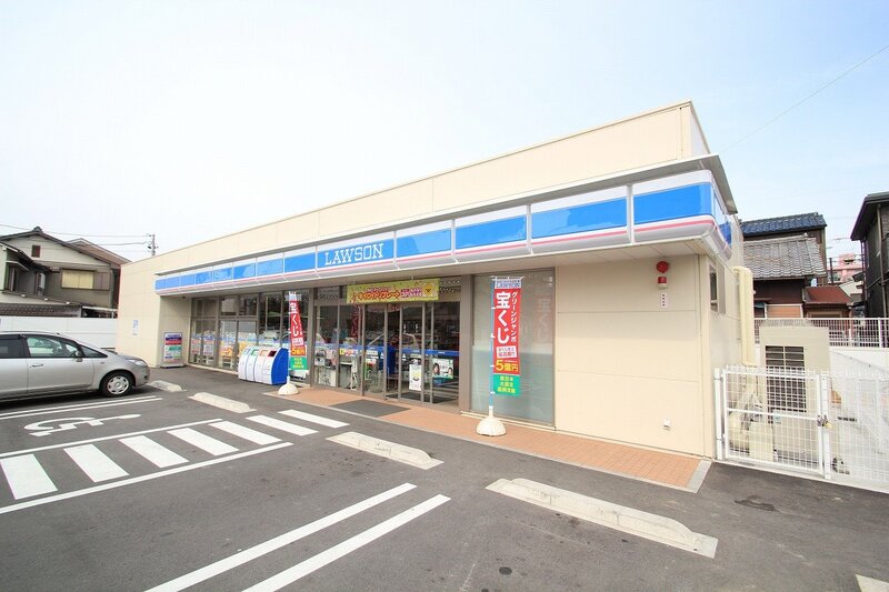 コンビニ　ローソン守山長栄店（コンビニ）まで500m