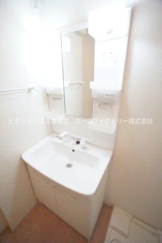 洗面設備　※同物件、同タイプのお部屋です