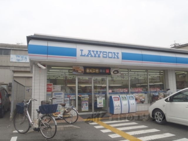 コンビニ　ローソン山科音羽店（コンビニ）まで600m