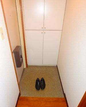 玄関　落ち着いた玄関です