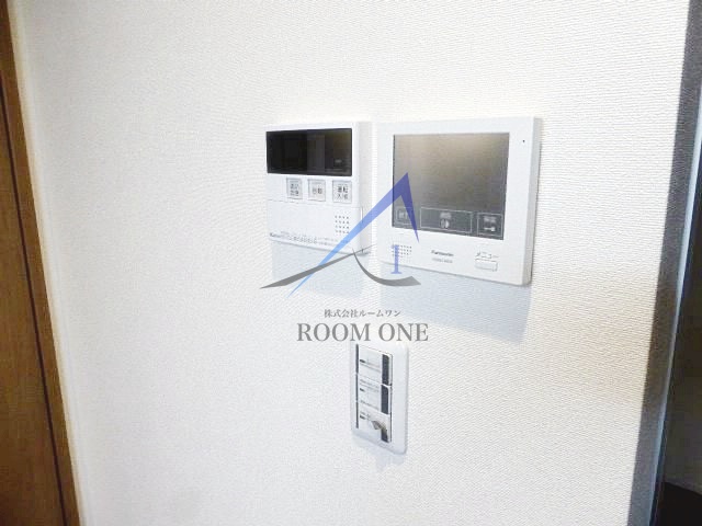 セキュリティ　モニター付インターホンです。