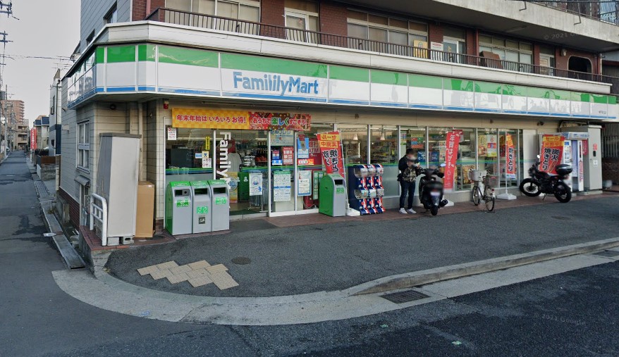 コンビニ　ファミリーマート 神戸深江店（コンビニ）まで123m