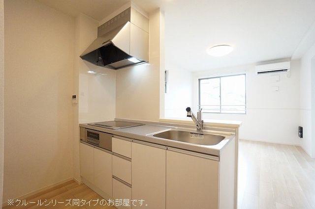 キッチン　同シリーズ物件の写真になります。