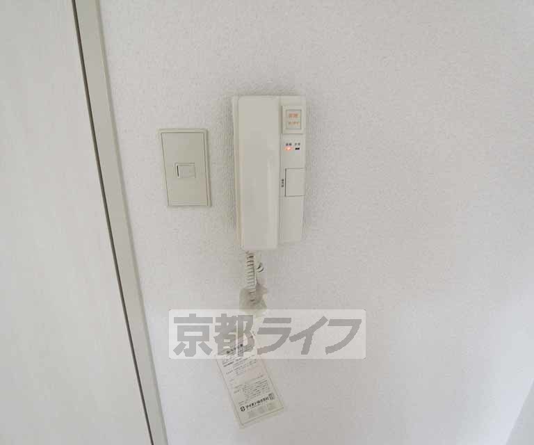 セキュリティ　インターホンが付いてます！