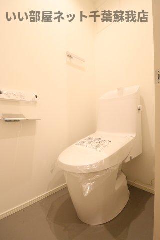 トイレ　ゆったりとした空間のトイレです