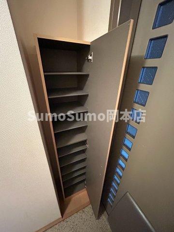 収納　収納のためのスペースです