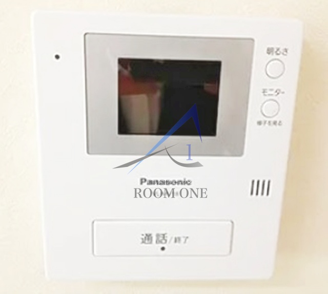 セキュリティ　モニター付インターホンです。