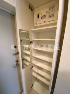 収納　十分な収納スペースがあります