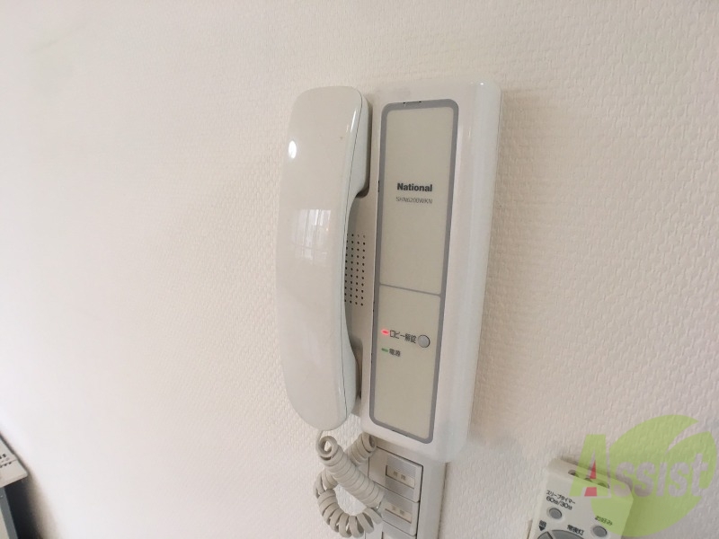 セキュリティ　インターホンは通話ができるので急な訪問があっても安心です