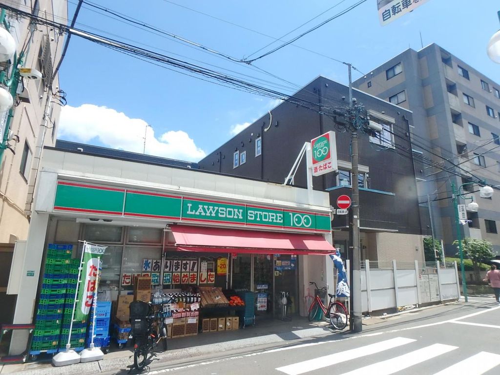 コンビニ　ローソン100（コンビニ）まで90m
