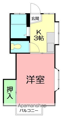ポルシェ伊勢原IIIの間取り写真