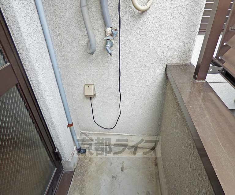 その他設備　洗濯機が置けます。