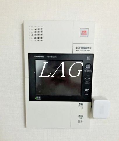 セキュリティ　モニターつきインターホンです。