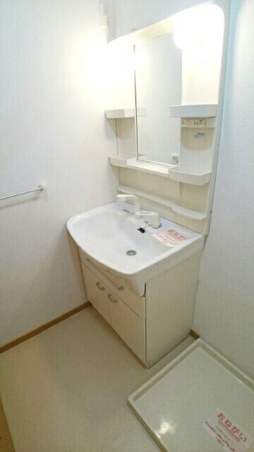 洗面設備　図面と現状に相違がある場合には現状を優先