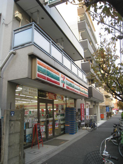 コンビニ　セブン・イレブン南大井水神店（コンビニ）まで12m