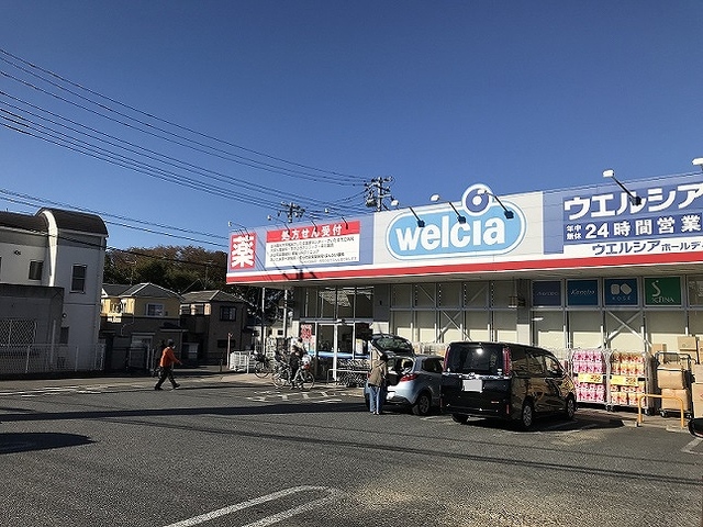 ドラックストア　ウエルシア　さいたま南中野店（ドラッグストア）まで600m